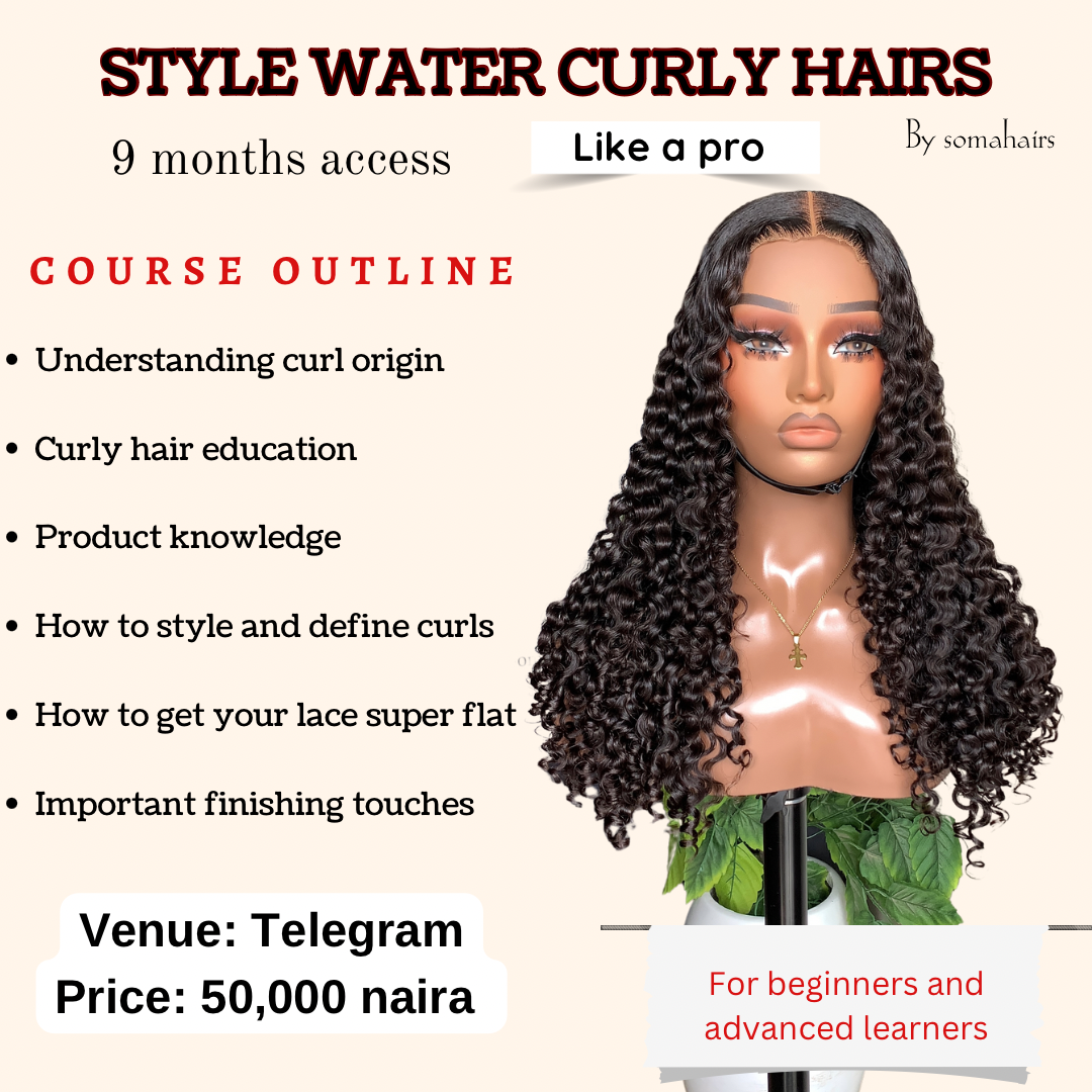 Online course flyer